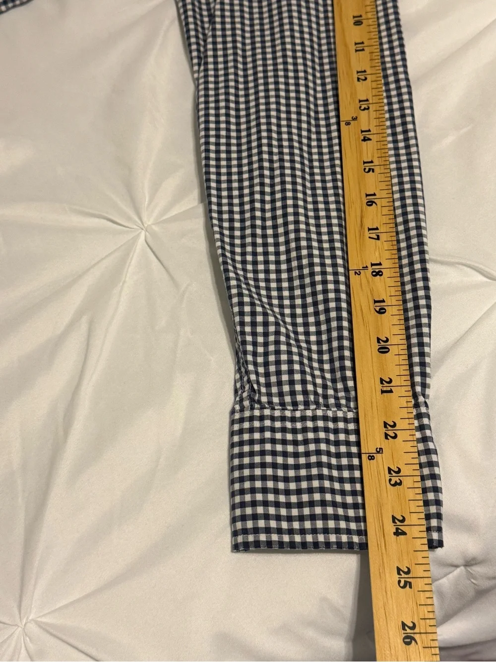 J. Crew Classic Navy Gingham Button-Down Shirt - Men